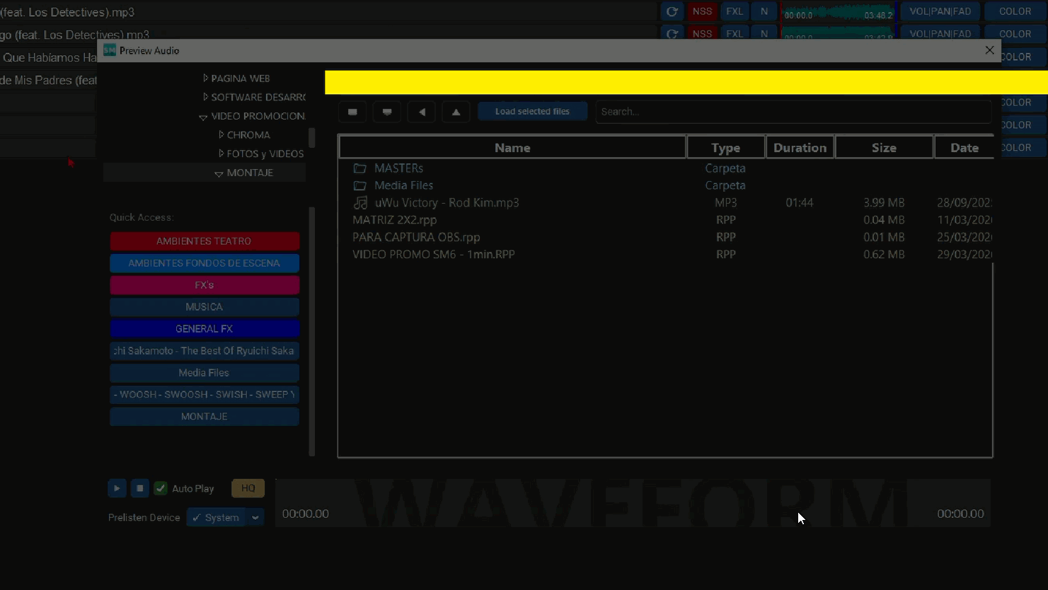Preview Window